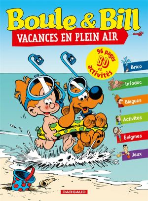 Boule et Bill ; vacances en plein air