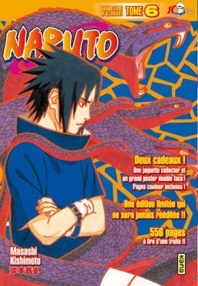 naruto tome 6 - édition collector 10 ans