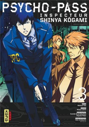 Psycho-pass inspecteur Shinya Kôgami tome 3