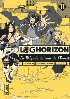 Log horizon - Brigade du vent de l'ouest tome 11
