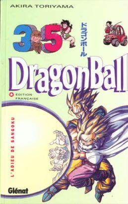 dragon ball tome 35 - l'adieu de sangoku