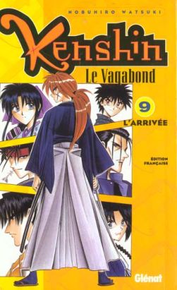 kenshin le vagabond tome 9 - l'arrivée kenshin le vagabond tome 9 - l'arrivée
