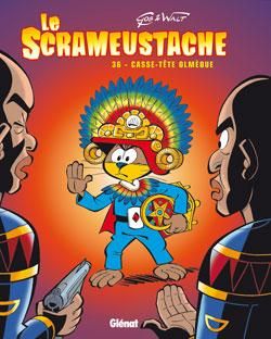 le scrameustache tome 36 - casse-tête olmèque
