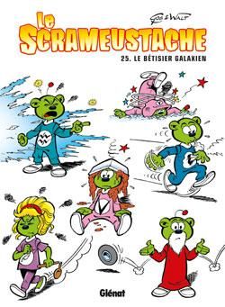 le scrameustache tome 25 - le bétisier galaxien