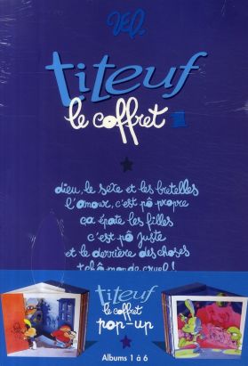 titeuf - coffret tome 1 à tome 6