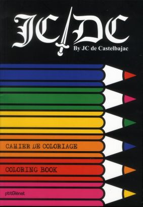 pur produit de mon imagination ; cahier de coloriage JC/DC