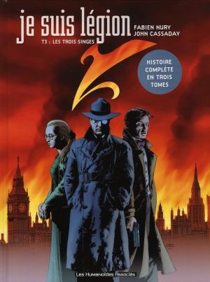 je suis légion tome 3 - les trois singes