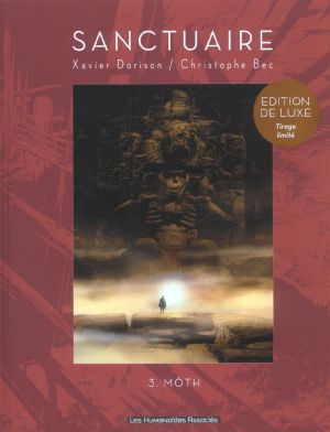 sanctuaire tome 3 - édition limitée noir et blanc - môth