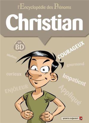 l'encyclopédie des prénoms en bd tome 35 - christian