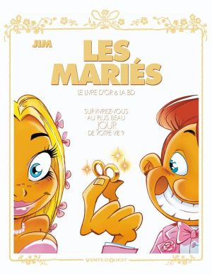les mariés ; coffret album + livre d'or