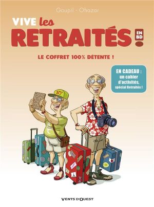 Vive les retraités en BD - coffret tomes 1 et 2