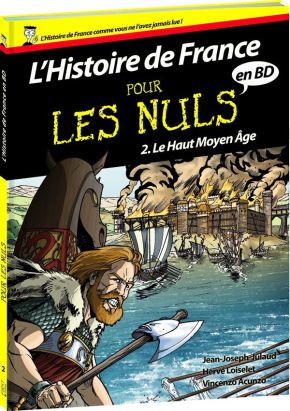 l'histoire de France en BD pour les nuls Tome 2 ; le Haut Moyen Age