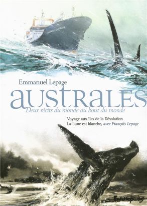 Coffret Australes : voyage aux îles de la désolation - la lune est blanche