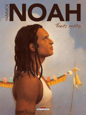 yannick noah ; traits métis