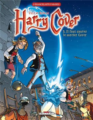 harry cover tome 3 - il faut sauver le sorcier cover
