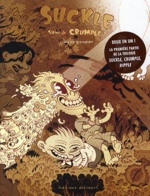 suckle ; crumple
