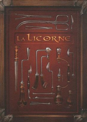 la licorne - coffret tome 1 à tome 4 - avec carnet de croquis la licorne - coffret tome 1 à tome 4 - avec carnet de croquis