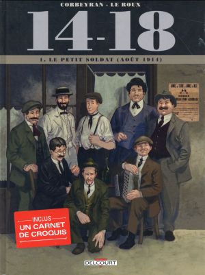 14-18 - Pack tome 1 + carnet de croquis