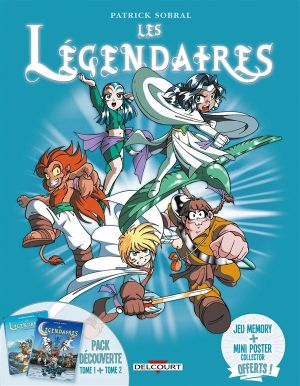 Les Légendaires - Fourreau tomes 1 et 2