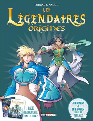 Les Légendaires - Origines - Fourreau tome 1 + tome 2