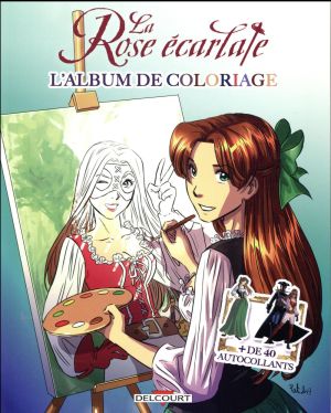 La rose écarlate - album de coloriage