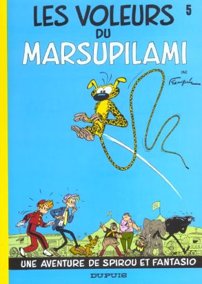spirou et fantasio tome 5 - les voleurs du marsupilami
