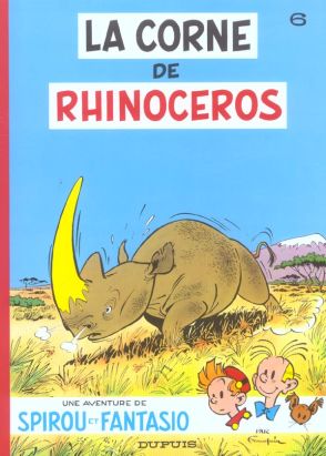 spirou et fantasio tome 6 - la corne de rhinocéros