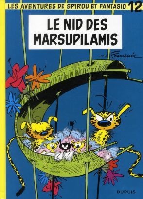spirou et fantasio tome 12 - le nid des marsupilamis