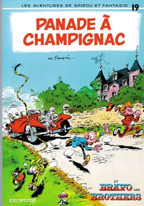 spirou et fantasio tome 19 - panade à champignac