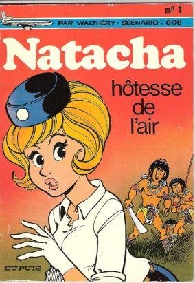 Natacha tome 1 - Hôtesse de l'air (éd. 1971)