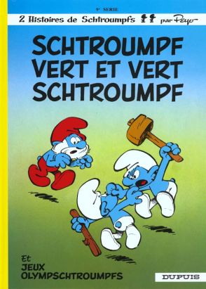 les schtroumpfs tome 9 - schtroumpfs vert et vert schtroumpfs