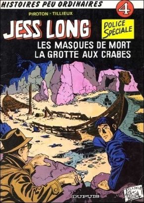 Jess Long tome 4 - Les masques de mort - La grotte aux crabes (éd. 1978)