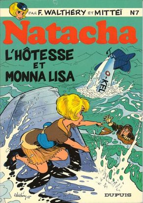 Natacha tome 7 - L'hôtesse et Monna Lisa (éd. 1979)