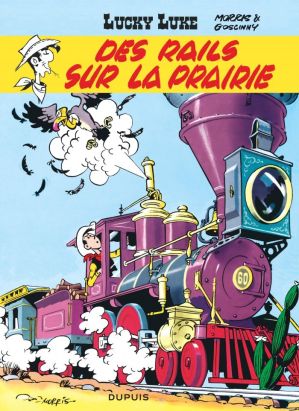 Lucky Luke tome 9 - Des rails sur la prairie