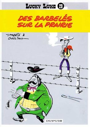 Lucky Luke tome 29 - Des barbelés sur la prairie