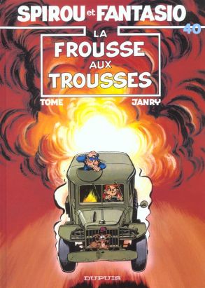 spirou et fantasio tome 40 - la frousse aux trousses