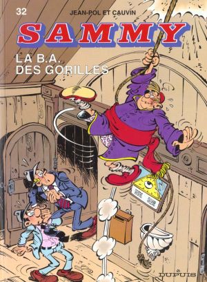 sammy tome 32 - la b.a. des gorilles