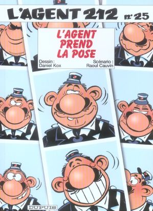 l'agent 212 tome 25 - l'agent prend la pose