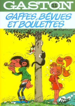 gaston tome 11 - gaffes, bévues, boulettes