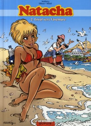 natacha - intégrale tome 2 - envol vers l'aventure