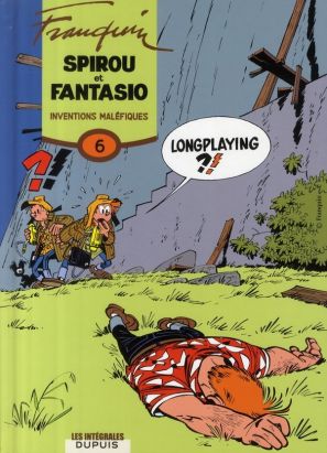 spirou et fantasio - intégrale tome 6 - inventions maléfiques
