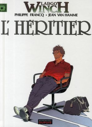 largo winch tome 1 - l'héritier (4ème de couverture alternative)