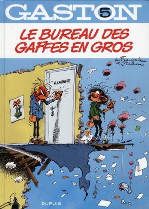 gaston tome 5 - le bureau des gaffes en gros