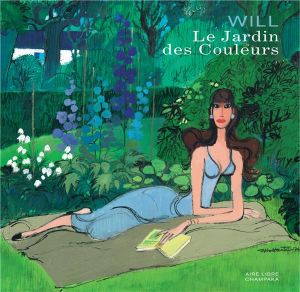 artbook will ; le jardin de couleurs