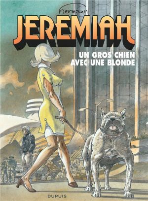 jeremiah tome 33 - un gros chien avec une blonde