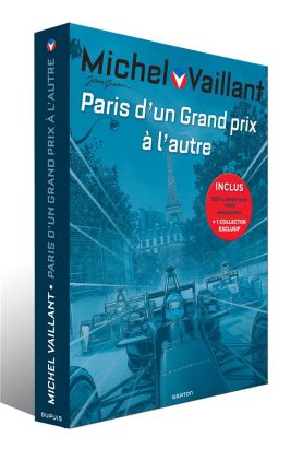 Michel Vaillant - fourreau - Renaissance + 300 à l'heure dans Paris Michel Vaillant - fourreau - Renaissance + 300 à l'heure dans Paris