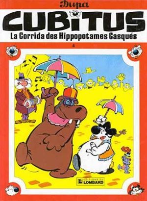 Cubitus tome 4 - la corrida des hippopotames casques Cubitus tome 4 - la corrida des hippopotames casques