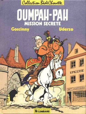 Disque BD Oumpah-Pah, le peau-rouge Disque vinyle 33 tours 1959 Goscinny  Uderzo