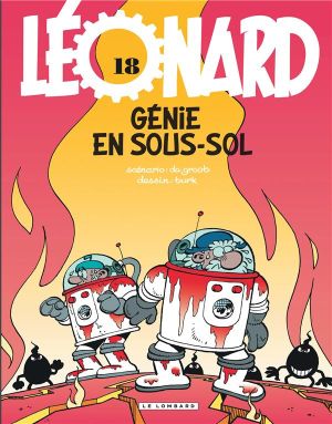léonard tome 18 - génie en sous-sol