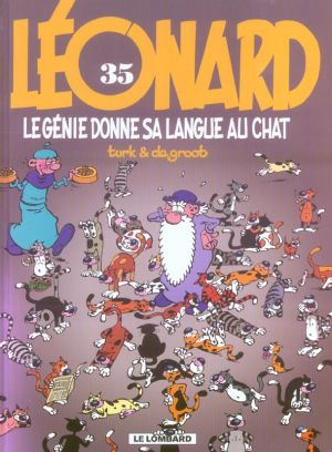 léonard tome 35 - le génie donne sa langue au chat